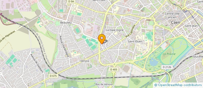 localisation de l'entreprise MADAME MATHILDE LEROULLEY à CAEN