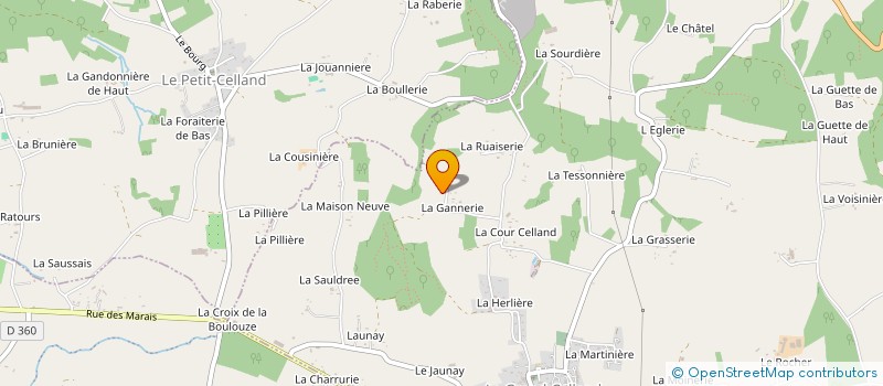 localisation de l'entreprise MADAME MATHILDE LEROY à LE GRAND-CELLAND