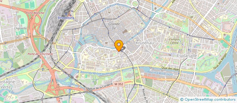 localisation de l'entreprise MADAME MATHILDE LESCUYER à STRASBOURG