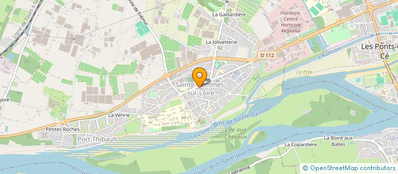 localisation de l'entreprise MADAME MATHILDE LEVARD  SAINTE-GEMMES-SUR-LOIRE