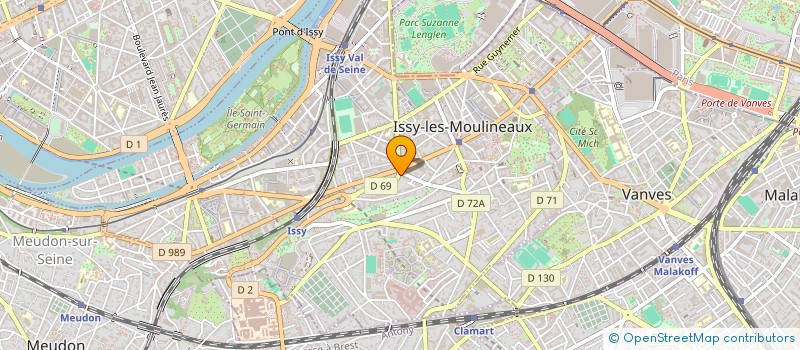 localisation de l'entreprise MADAME MATHILDE LODIER à ISSY-LES-MOULINEAUX