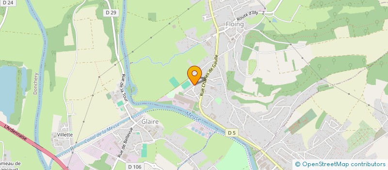 localisation de l'entreprise MADAME MATHILDE LOLI  FLOING