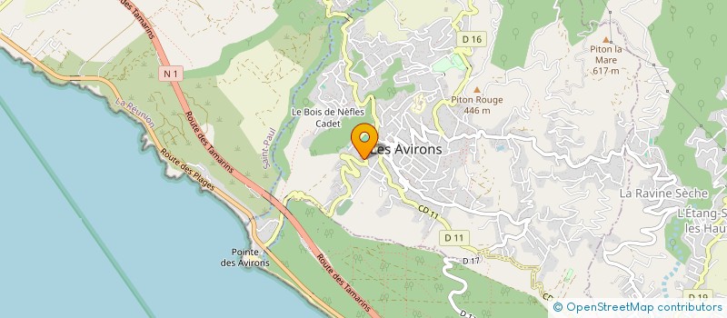 localisation de l'entreprise MADAME MATHILDE LOMBARDI  LES AVIRONS