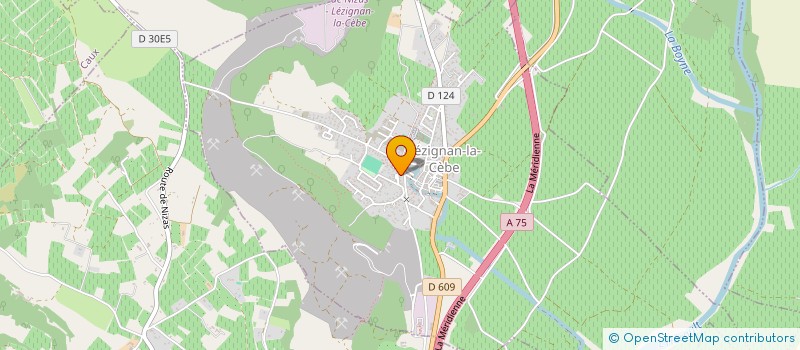 localisation de l'entreprise MADAME MATHILDE LONGUET  LEZIGNAN-LA-CEBE