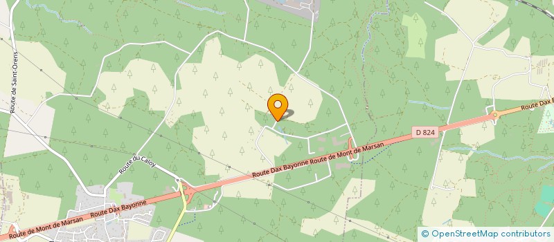 localisation de l'entreprise MADAME MATHILDE LOUBERE  SAINT-PERDON