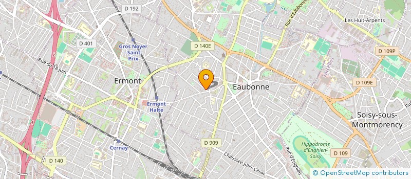 localisation de l'entreprise MADAME MATHILDE LOUIS à EAUBONNE