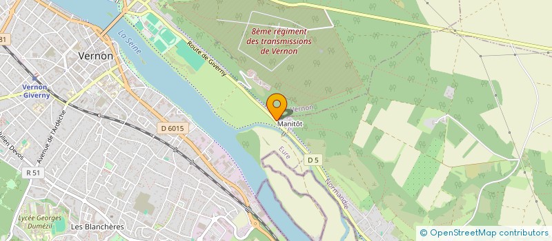 localisation de l'entreprise MADAME MATHILDE LOUIS  VERNON