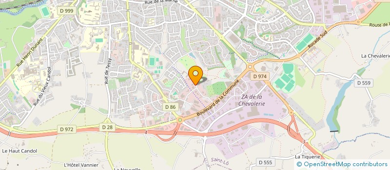 localisation de l'entreprise MADAME MATHILDE LOUISE  CONDE-SUR-VIRE