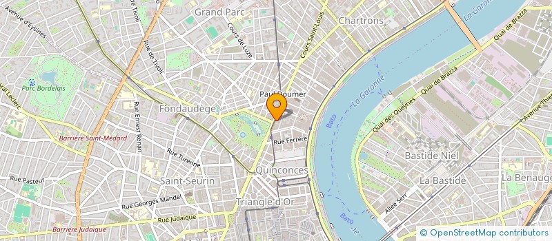 localisation de l'entreprise MADAME MATHILDE LOULMET  BORDEAUX