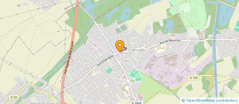 localisation de l'entreprise MADAME MATHILDE LUCAS  LA CIOTAT