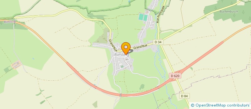 localisation de l'entreprise MADAME MATHILDE LUTZ  RIMLING