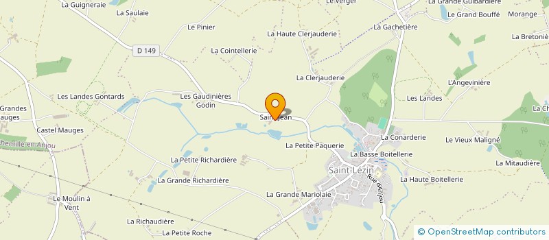 localisation de l'entreprise MADAME MATHILDE MACE  CHEMILLE-EN-ANJOU