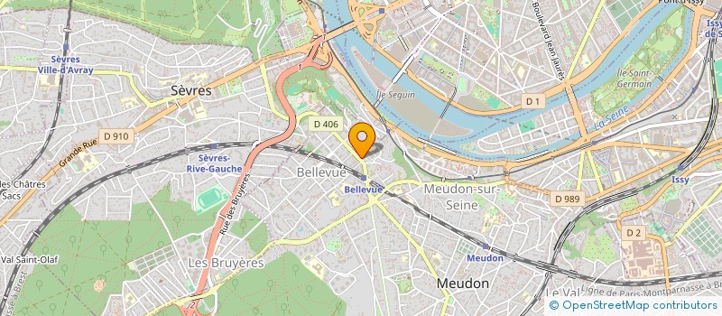 localisation de l'entreprise MADAME MATHILDE MAILLARD à MEUDON