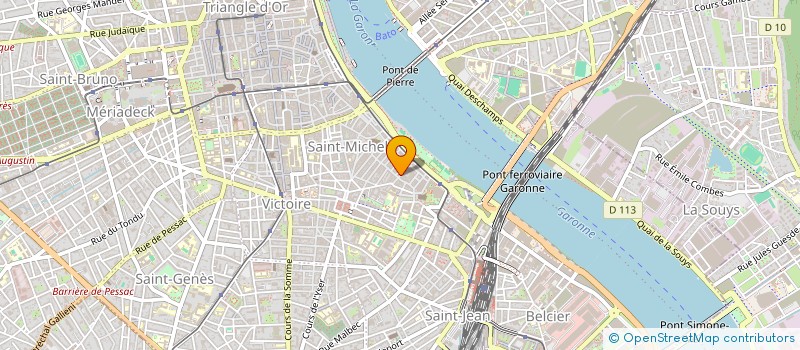 localisation de l'entreprise MADAME MATHILDE MAITRE à BORDEAUX