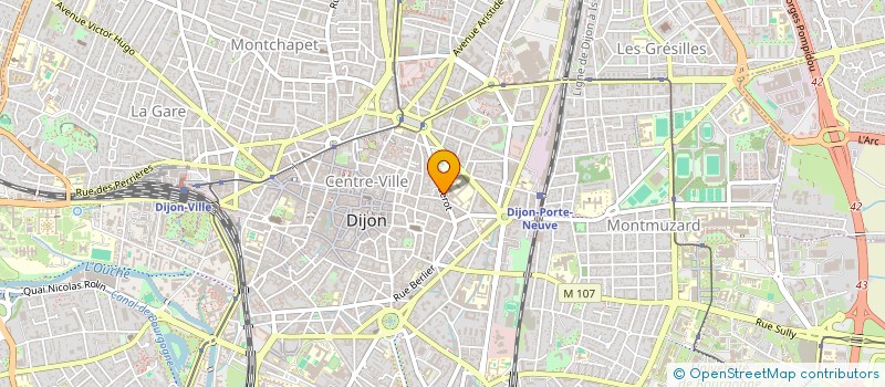 localisation de l'entreprise MADAME MATHILDE MALATY à DIJON