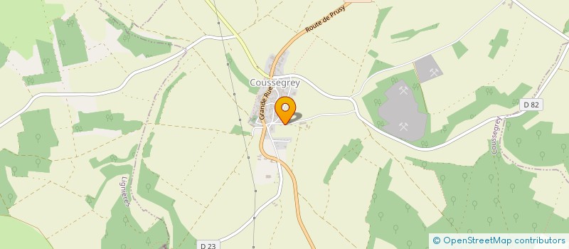 localisation de l'entreprise MADAME MATHILDE MANDELLI  COUSSEGREY