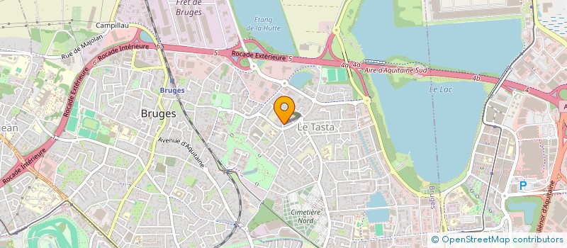 localisation de l'entreprise MADAME MATHILDE MARDUEL  BRUGES