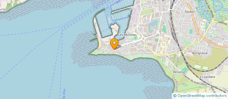 localisation de l'entreprise MADAME MATHILDE MAREC  LA ROCHELLE