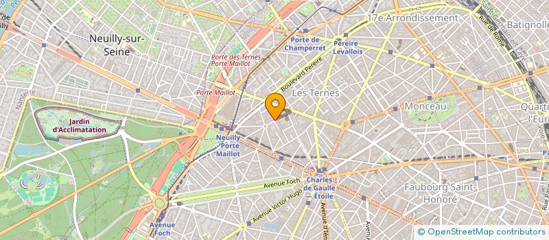 localisation de l'entreprise MADAME MATHILDE MARIE LE TAILLANDIER DE GABORY  PARIS