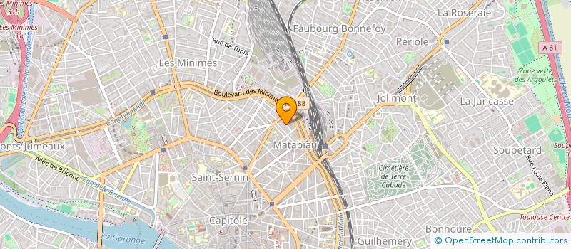 localisation de l'entreprise MADAME MATHILDE MARMORAT à TOULOUSE