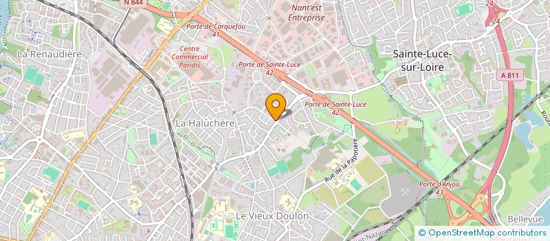 localisation de l'entreprise MADAME MATHILDE MARSAC à NANTES