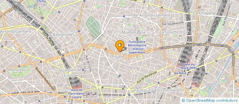 localisation de l'entreprise MADAME MATHILDE MARTEL  PARIS