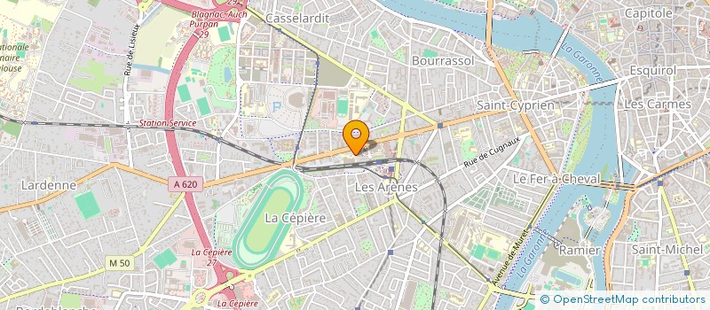 localisation de l'entreprise MADAME MATHILDE MARTINEZ à TOULOUSE