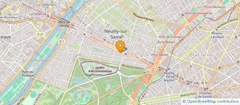 localisation de l'entreprise MADAME MATHILDE MARTINEZ à NEUILLY-SUR-SEINE