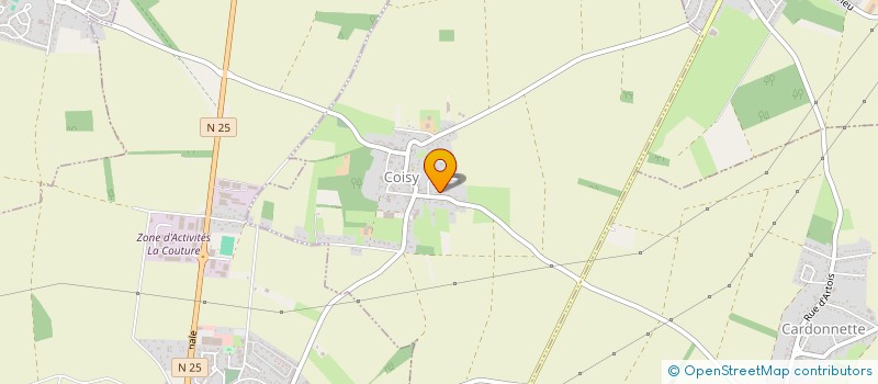 localisation de l'entreprise MADAME MATHILDE MASCRE  COISY