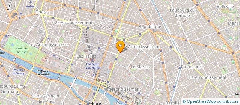 localisation de l'entreprise MADAME MATHILDE MASSEMIN  PARIS