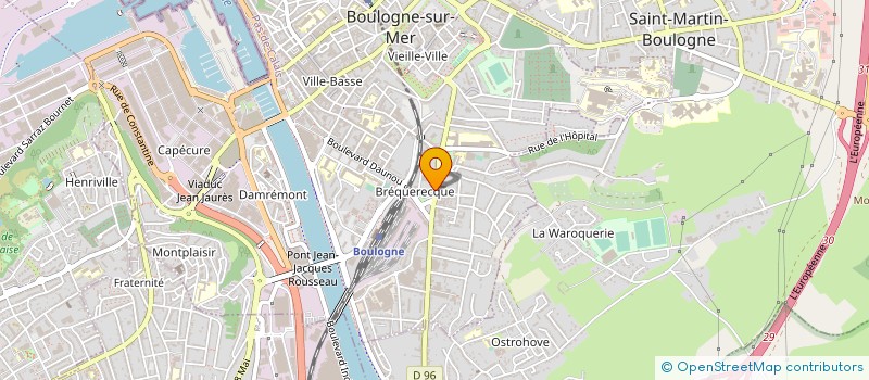 localisation de l'entreprise MADAME MATHILDE MASSON à BOULOGNE-SUR-MER
