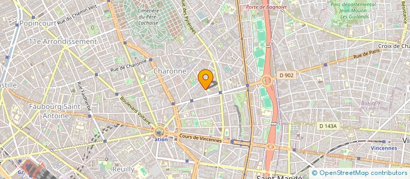 localisation de l'entreprise MADAME MATHILDE MATHILDE DUPONT  PARIS