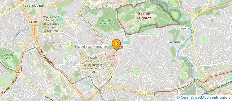 localisation de l'entreprise MADAME MATHILDE MENARD à MONTPELLIER