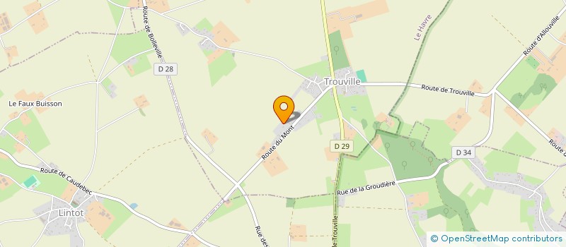 localisation de l'entreprise MADAME MATHILDE MERAULT  TROUVILLE