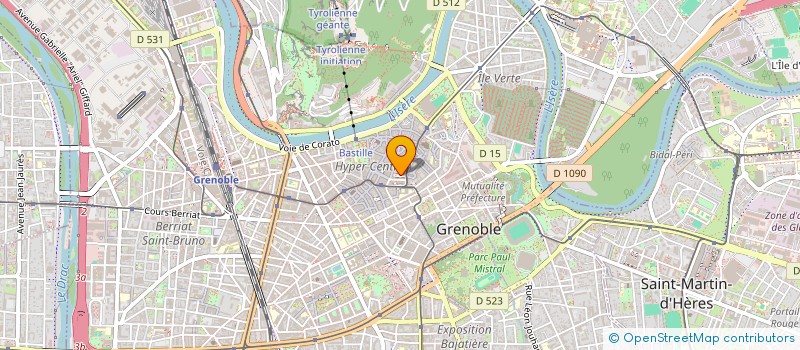 localisation de l'entreprise MADAME MATHILDE MERCIER  GRENOBLE