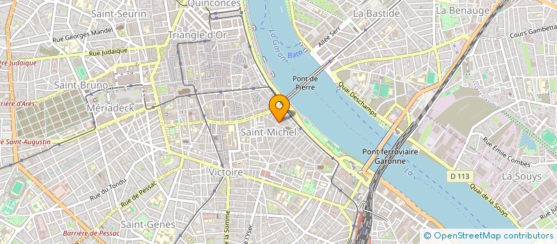 localisation de l'entreprise MADAME MATHILDE MERTINA  BORDEAUX