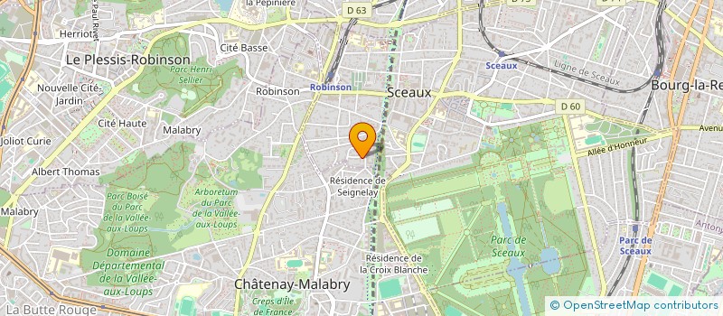 localisation de l'entreprise MADAME MATHILDE MESTANOGLU à SCEAUX