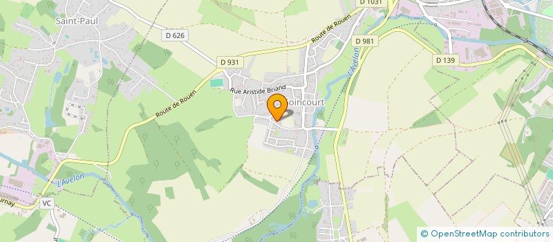 localisation de l'entreprise MADAME MATHILDE METAYER  GOINCOURT