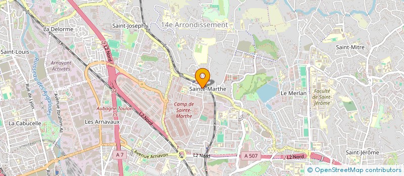 localisation de l'entreprise MADAME MATHILDE METTOUDY à MARSEILLE