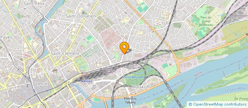 localisation de l'entreprise MADAME MATHILDE MEUNIER à NANTES