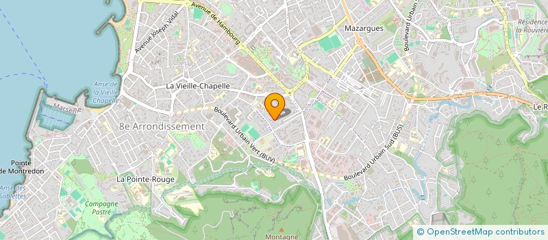 localisation de l'entreprise MADAME MATHILDE MEURICE  MARSEILLE