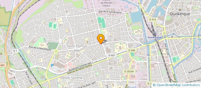 localisation de l'entreprise MADAME MATHILDE MIGNIEN à DUNKERQUE