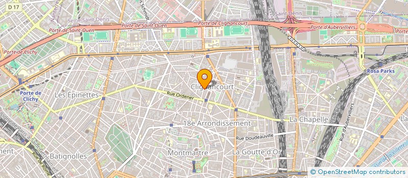 localisation de l'entreprise MADAME MATHILDE MILESI  PARIS