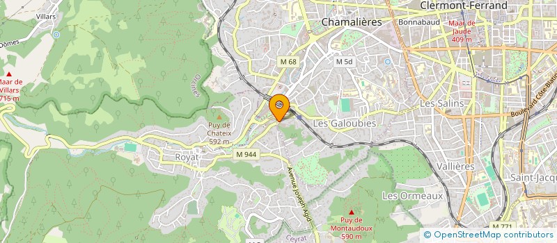 localisation de l'entreprise MADAME MATHILDE MILLET  GRADIGNAN