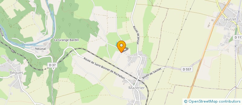 localisation de l'entreprise MADAME MATHILDE MIOLANE  MAZERIER