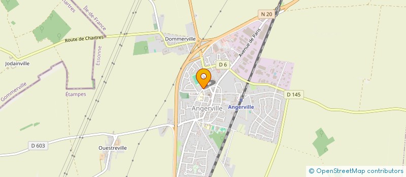 localisation de l'entreprise MADAME MATHILDE MITTELHAUSSER  ANGERVILLE