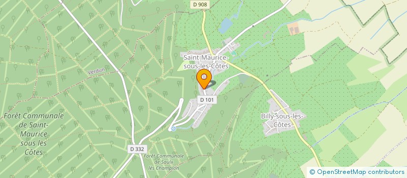localisation de l'entreprise MADAME MATHILDE MOGINOT à SAINT-MAURICE-SOUS-LES-COTES