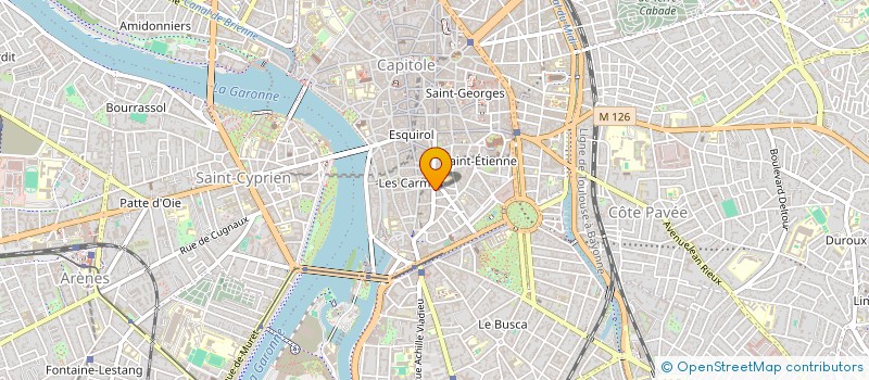 localisation de l'entreprise MADAME MATHILDE MOLINIER  TOULOUSE