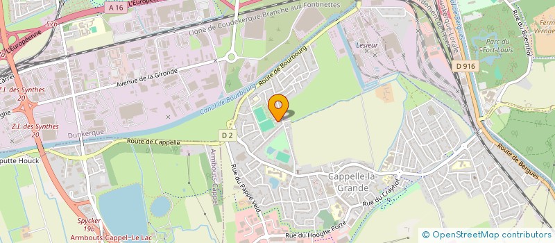 localisation de l'entreprise MADAME MATHILDE MOLINIER  CAPPELLE-LA-GRANDE