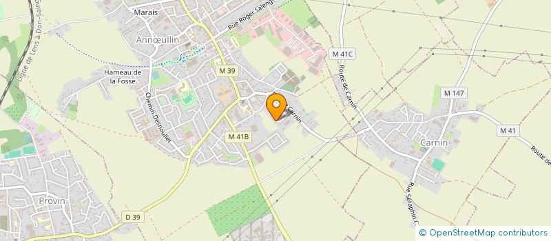 localisation de l'entreprise MADAME MATHILDE MOREAU  ANNULLIN